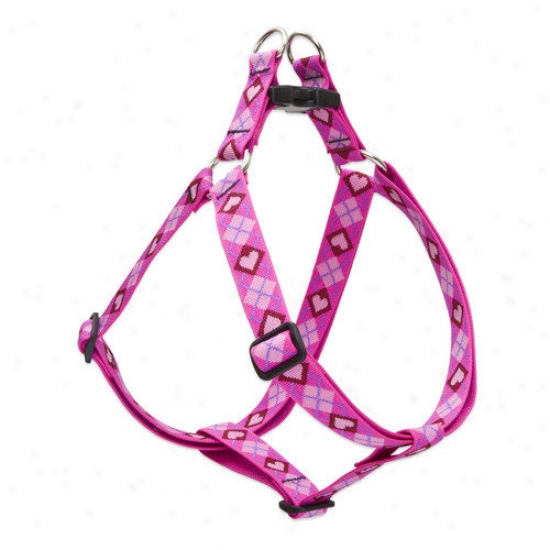 Lupine Pet Puppy Love 1'' Adjustable Large Dog Step-in Harness