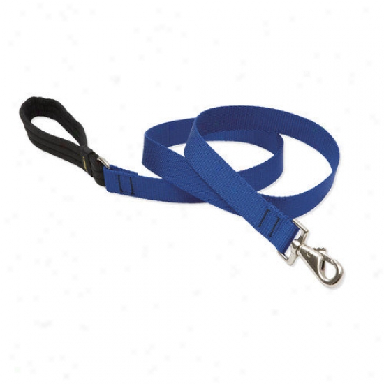 Lupine Pet Solid Color 1'' Large Padded Handle Dog Leaqh
