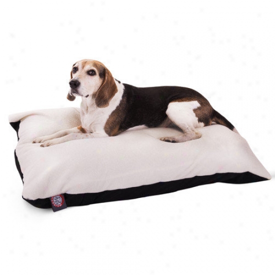 Majestic Pet Products Rectangular Pillow Dog Bed