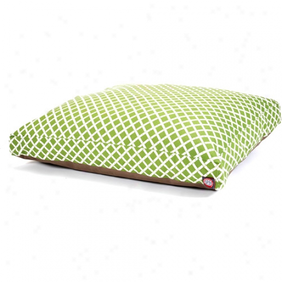 Majestic Pet Sage Bamboo Rectangle Pet Bed - Multiple Sizes Available