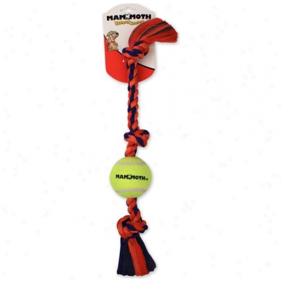 Mammoth Flossy Chews Mini Tug Rope With Ball