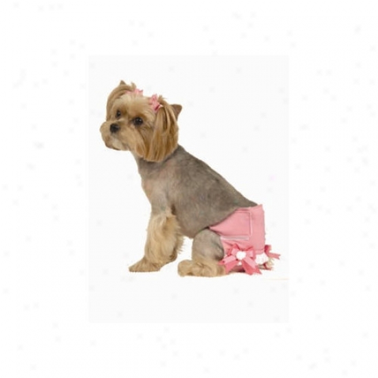 Max's Closet Solid Fancy Pants Dog Diapers