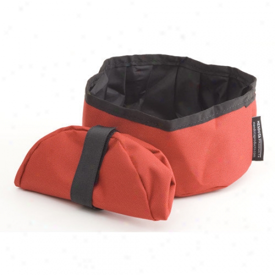 Mendota Collapsible Dish In Red