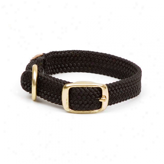 Mendota Double Plait Junior Collar In Black
