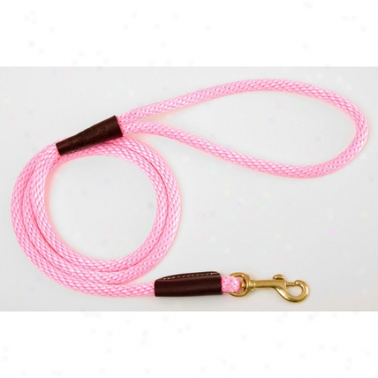 Mendota Small Snap Leash In Hot Pink