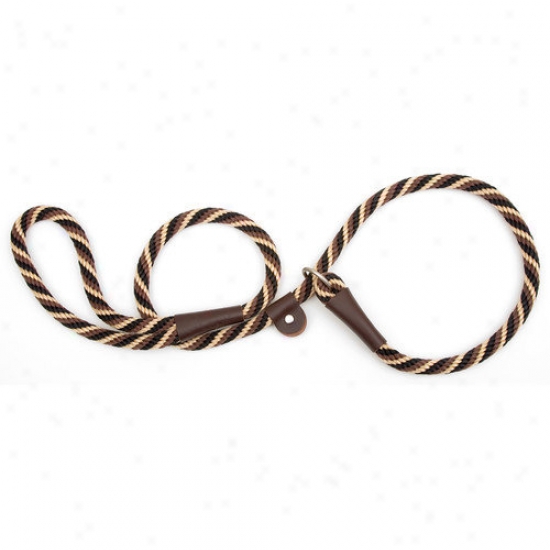 Mendota Small Twist Slip Leash In Woodlands
