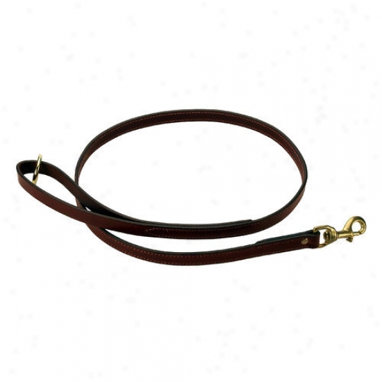 Mendota Snap Leash In Chestnut