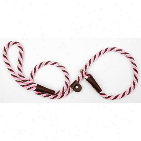 Mendota Twist Leash Leash In Stab Chocolate