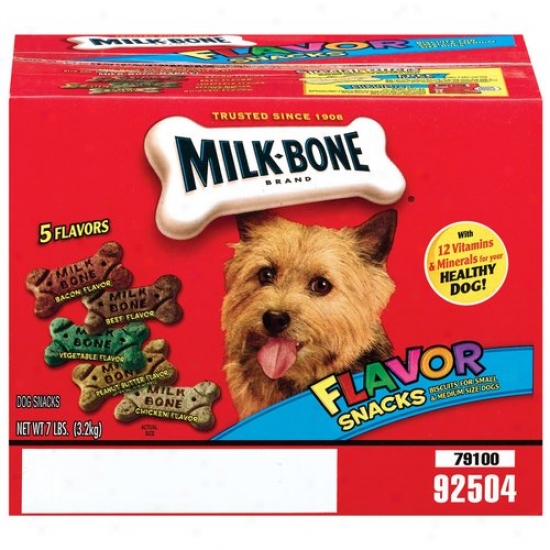 Milk-bone 5 Flavor Dog Snacks, Small & Medium Dogs, 7 Lb