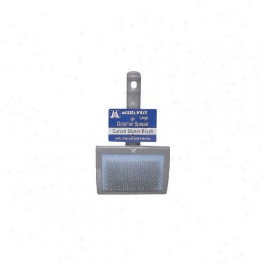 Miliers Forge Inc - Curved Slicker Brush Large - 416c