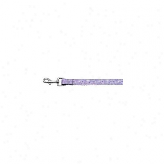 Mirage Pet Products 125-003 1006pr Retro Nylon Ribbon Collar Lavender 1 Wide 6ft Lsh