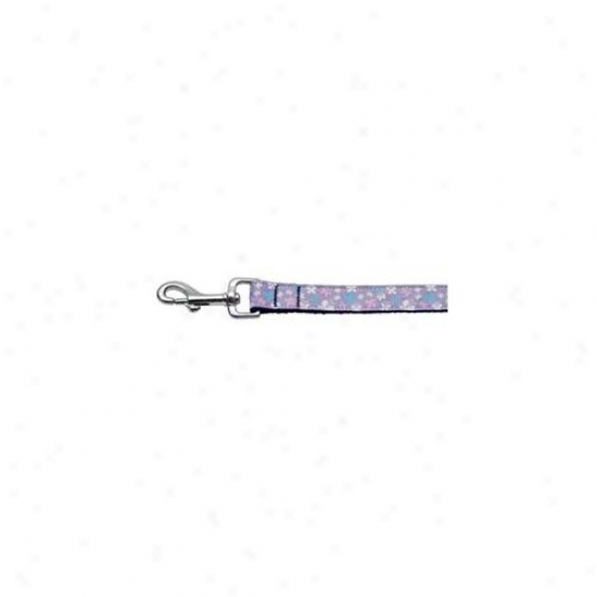 Mirage Pet Products 125-005 1004lv Butterfly Nylon Ribbon Collar Lavender 1 Wide 4ft Lsh