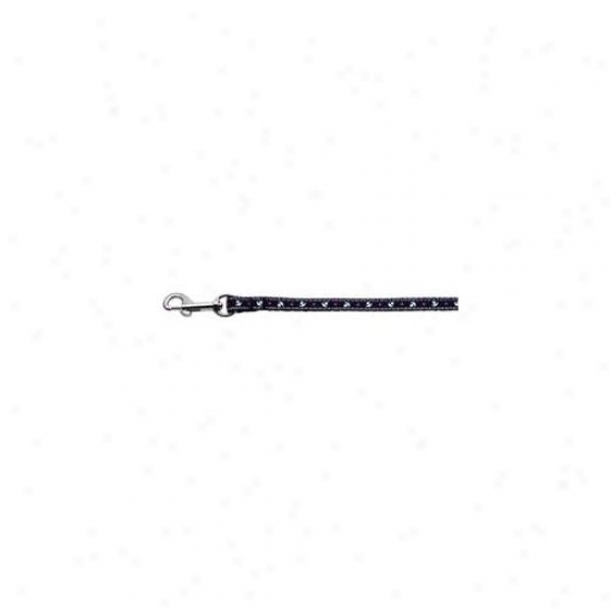 Mirage Pet Proudcts 125-016 3804bl Anchors Nylon Ribbon Leash Blue . 38 Inch Spacious 4ft Long