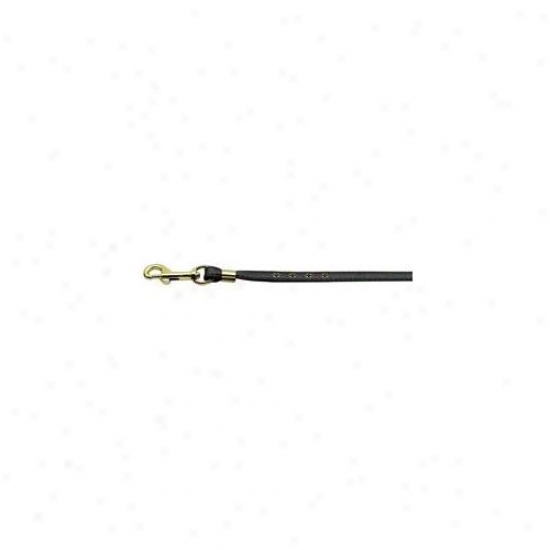 Mirage Pet Products 80-05 Bk-sm Gd Hrw Color Crystal Leash Murky  With  Smoke Stones Gold Hardware