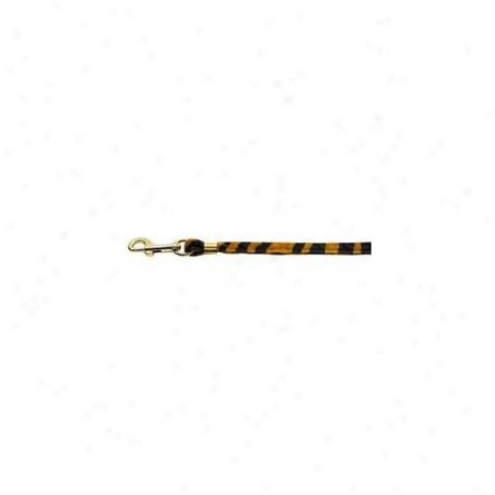 Mirage Pet Products 80-07 Pltg Animal Print Leash Tiger . 38 Plain Leash