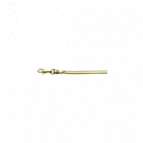 Mirage Pet Products 80-11 Pl Gd Metallic Leash Gold Attending Ab Stones . 38 Without Jewels