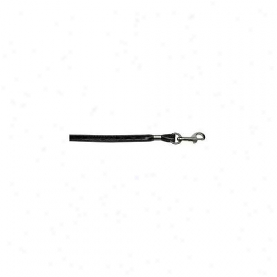 Mirage Pet P5oducts 80-13bk Faux Snake Skin . 38 Inch  Plain Leash  Black . 38 Inch  Plain Leash