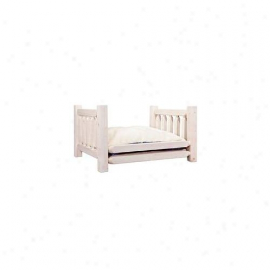 Montana Woldworks Mwhcrdgv Homestead Collection Pet Bed With 30x40 Mattress Lacquered