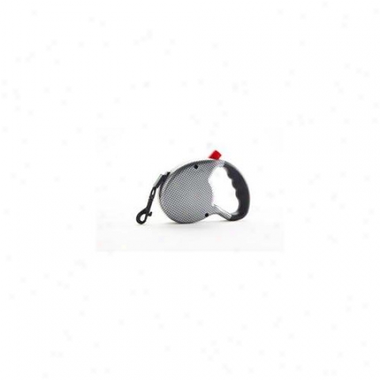 Nandog Rt-2001-cf Carbon iFber Print Retractable Leash