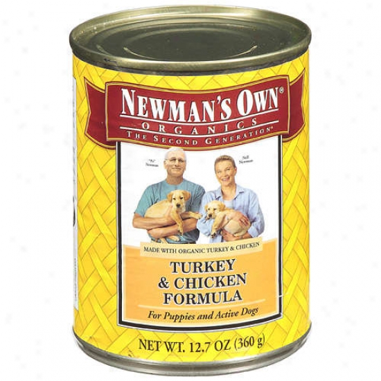 Newmans Own Organics 61333 Organic Turkey & Chicken Dog Food