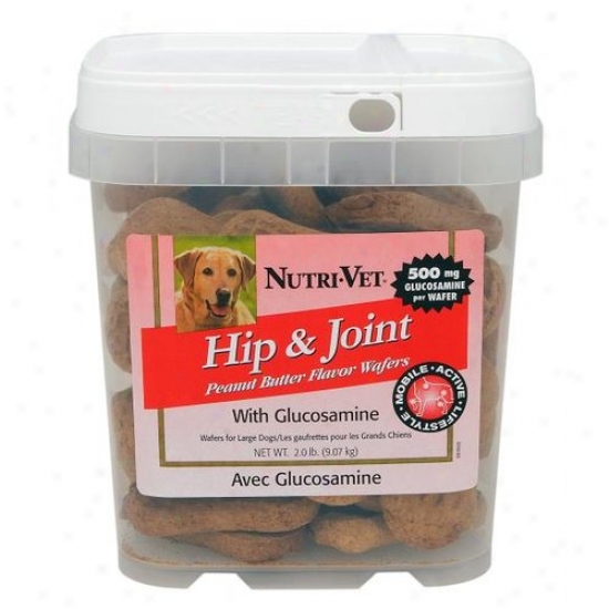 Nutri Vet Nutritionals 80404 Large Hip And Joint Wafers
