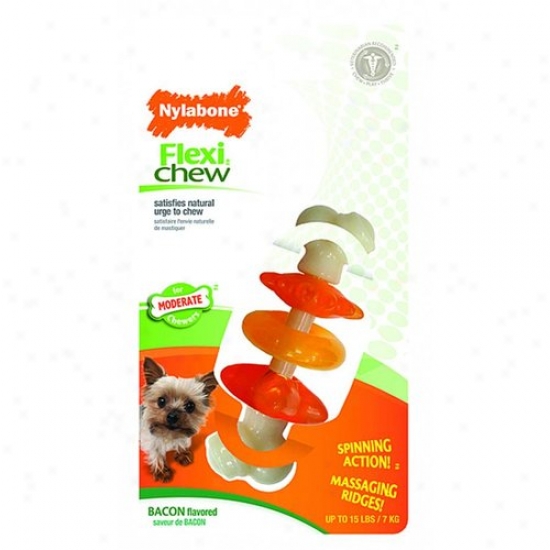 Nylabone Corp Nsd400p Flexichew Click Clack Bone