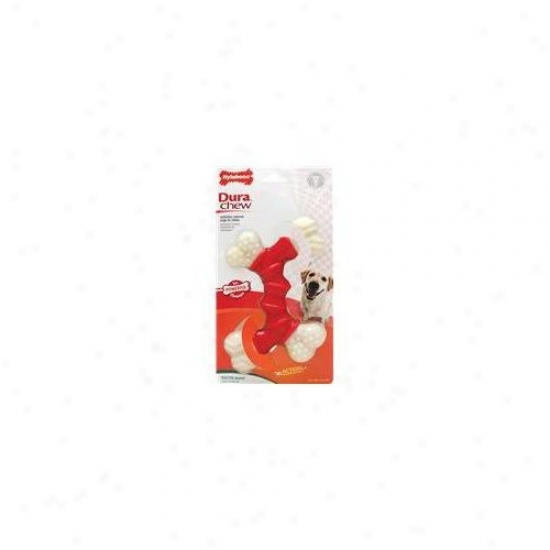 Nylabone Durachew Double Bone Bacon Dog Toy