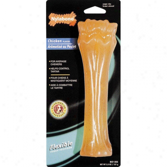 Nylabone Gumabone Chicken Bone Dog Chew Toy