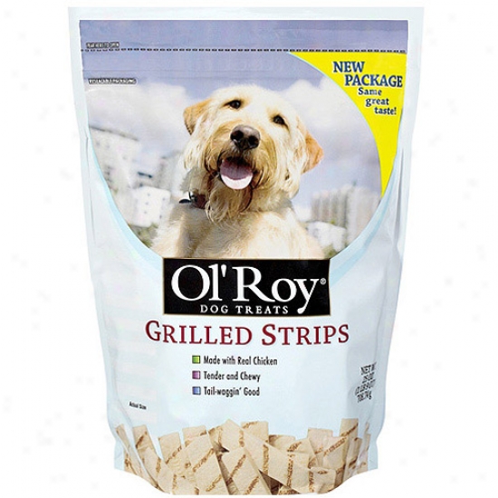 Ol' Roy Grilled Strips Dog Treats, 25 Oz