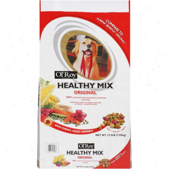 Ol' Roy Healthy Mix Original Dog Food, 15.5 Lbs