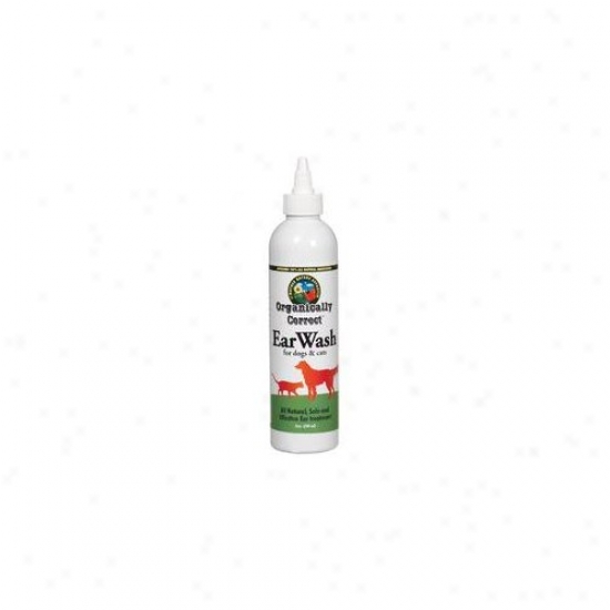 Organically Correct 8 Oz. Ear Cleaneer For Dogs And Cats