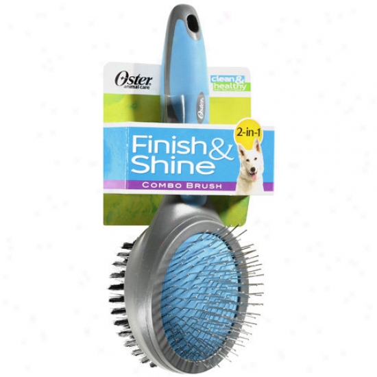 Oster Animal Care: Finish & Shine Combo Brush, 1 Ct