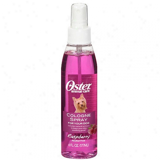Oster Animal Care: Raspberry Cologne Spray, 6 Oz