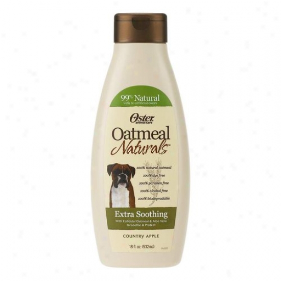 Oster Oatmeal Naturals Extra Soothing Dog Shampoo, 18 Fl Oz