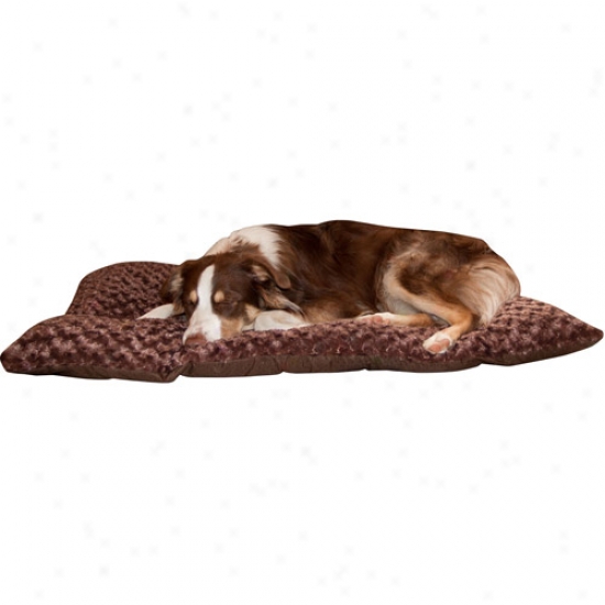 Paw Lavish Cushion Pillow Furry Pet Bed