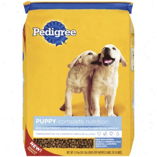 Pedigree Complete Nutrition Puppy-sized Crunchy Bites, 16.3 Lb