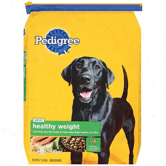Pedigree Healthy Weight Dog Feed, 15 Lb