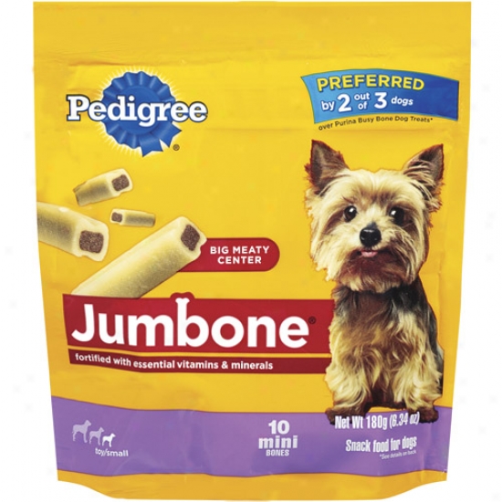 Pedigree Jumbone Mini Toy/small Dog Snacks & Treats, 6.35 Oz
