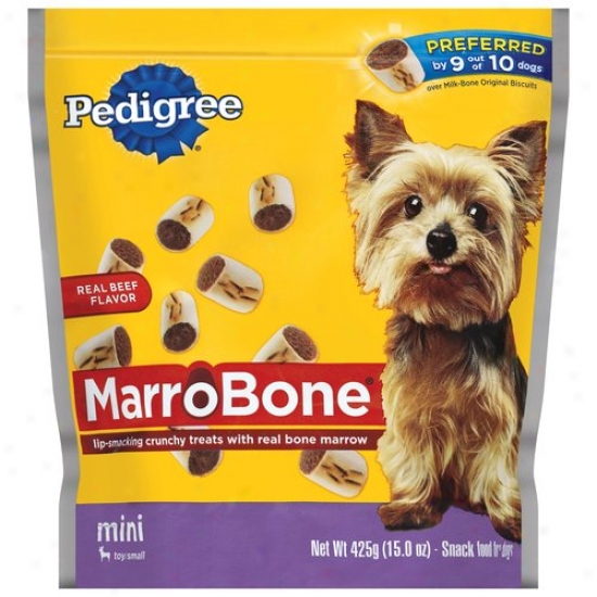 Pedigree Martobone Mini Beef Flavo rDog Snacks, 15 Oz