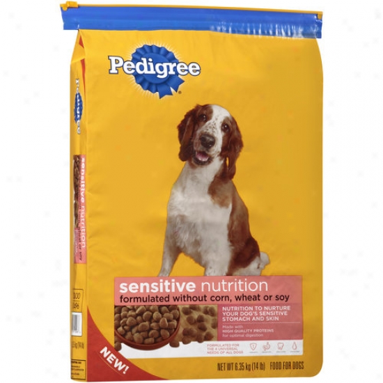 Pedigree Snsitive Nutrition Dog Food, 14 Lb