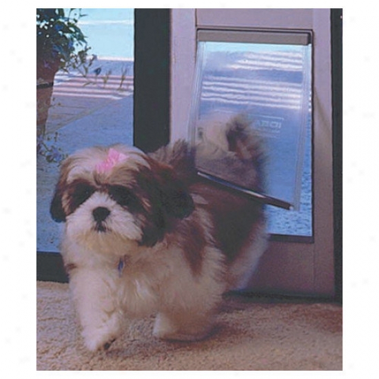 Finished Pet By Ideal Small Tall Patio Pet Door