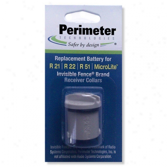 Perimeter Technologies Electronic Fence R21 And R51 Dog Collar Battery