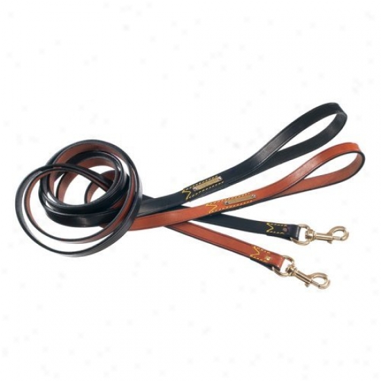 Pet Ego Classic Leather Exhibit Dog Tie