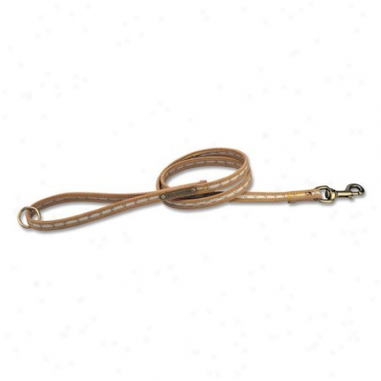 Pet Ego Flat Dog Leash With Embossed Monogram