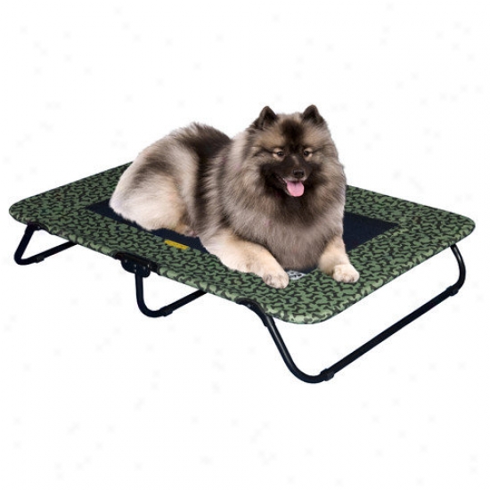 Fondle Gear Designer Pet Cot In Sage Bone