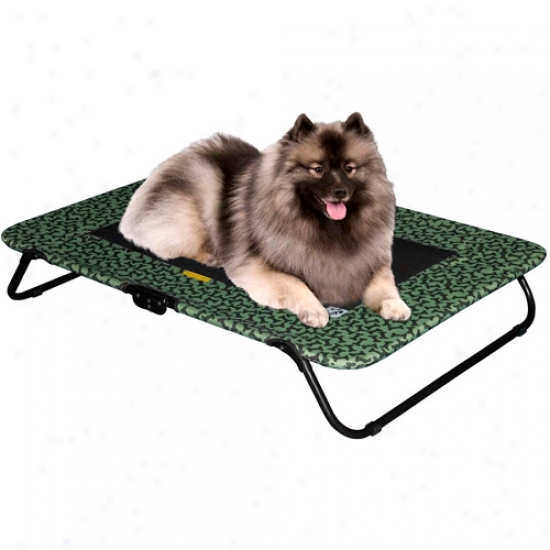 Pet Gear Designer Pet Cot In Tsn Bone