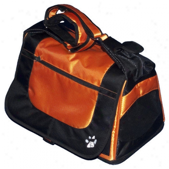 Pet Gear Messenger Bag Pet Carrier In Tangerine