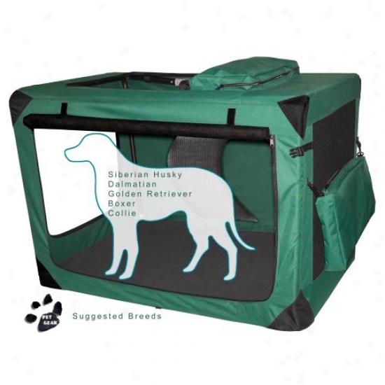 P3t Gear Portable Soft Crate-42 Inches-green