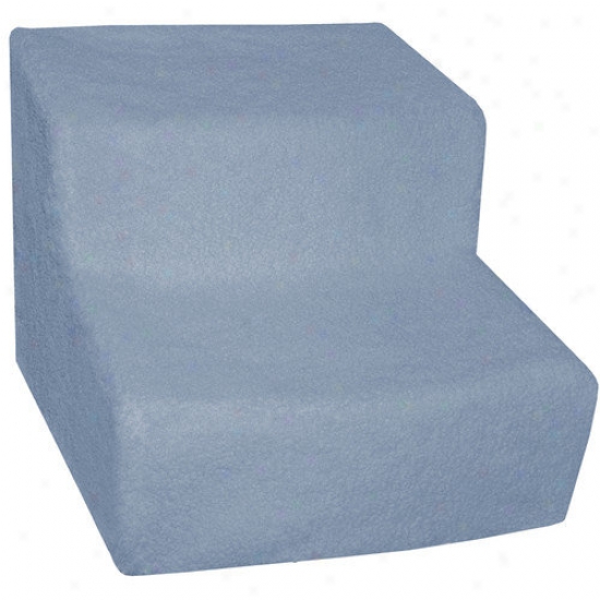 Pet Gear Soft Step Ii Pet Staircase In Slate Blue