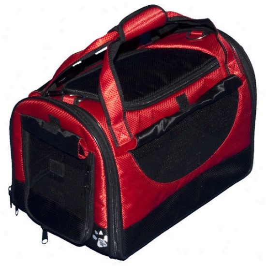 Pet Gear W0rld Traveler Tote Bag Pet Carriet In Ruby Red